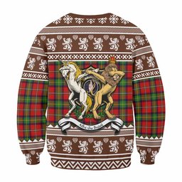 ScotsTee Shop Boyd Clan Tartan Crest Christmas Sweatshirt Coat of Arms Funny Style