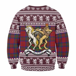 ScotsTee Shop MacGilvery (McGilvery) Clan Tartan Crest Christmas Sweatshirt Coat of Arms Funny Style