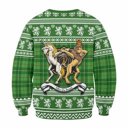 ScotsTee Shop Galloway Clan Tartan Crest Christmas Sweatshirt Coat of Arms Funny Style