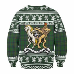 ScotsTee Shop Kennedy Clan Tartan Crest Christmas Sweatshirt Coat of Arms Funny Style