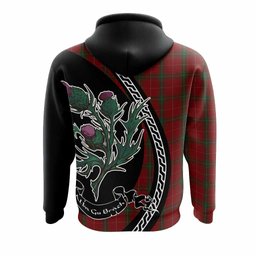 ScotsTee Shop Scottish Carruthers Family Crest Tartan Hoodie Alba Thistle Inspired