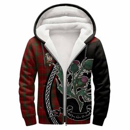 ScotsTee Shop Scottish Carruthers Family Crest Tartan Hoodie Alba Thistle Inspired