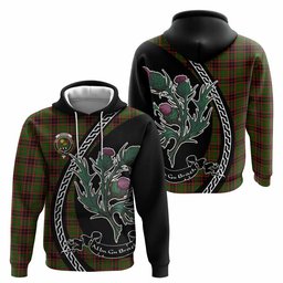 ScotsTee Shop Scottish Buchan Family Crest Tartan Hoodie Alba Thistle Inspired