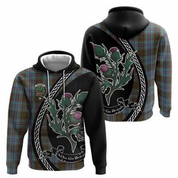ScotsTee Shop Scottish Anderson Family Crest Tartan Hoodie Alba Thistle Inspired