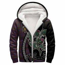 ScotsTee Shop Scottish Cumming Family Crest Tartan Hoodie Alba Thistle Inspired