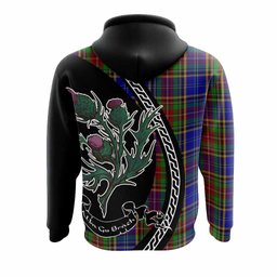 ScotsTee Shop Scottish Beattie (Beatty) Family Crest Tartan Hoodie Alba Thistle Inspired