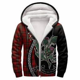 ScotsTee Shop Scottish Brodie Family Crest Tartan Hoodie Alba Thistle Inspired