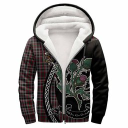 ScotsTee Shop Scottish Borthwick Family Crest Tartan Hoodie Alba Thistle Inspired