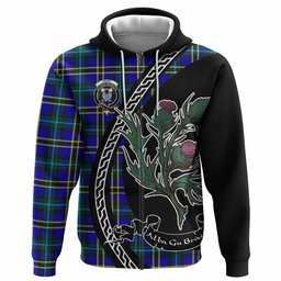 ScotsTee Shop Scottish Hope Family Crest Tartan Hoodie Alba Thistle Inspired
