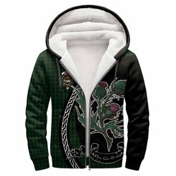 ScotsTee Shop Scottish Graham Family Crest Tartan Hoodie Alba Thistle Inspired