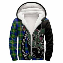 ScotsTee Shop Scottish Maitland Family Crest Tartan Hoodie Alba Thistle Inspired