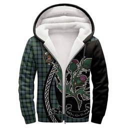 ScotsTee Shop Scottish Melville Family Crest Tartan Hoodie Alba Thistle Inspired