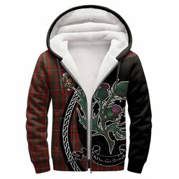 ScotsTee Shop Scottish MacKinnon (McKinnon) Family Crest Tartan Hoodie Alba Thistle Inspired