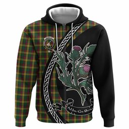 ScotsTee Shop Scottish MacMillan (McMillan) Family Crest Tartan Hoodie Alba Thistle Inspired