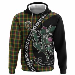 ScotsTee Shop Scottish MacMillan (McMillan) Family Crest Tartan Hoodie Alba Thistle Inspired