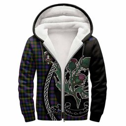 ScotsTee Shop Scottish Fleming Family Crest Tartan Hoodie Alba Thistle Inspired