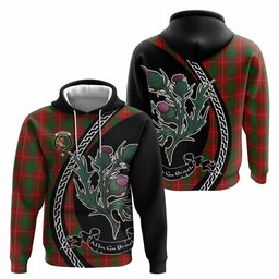 ScotsTee Shop Scottish MacPhee (McPhee) Family Crest Tartan Hoodie Alba Thistle Inspired