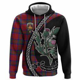 ScotsTee Shop Scottish MacGillivray (McGillivray) Family Crest Tartan Hoodie Alba Thistle Inspired