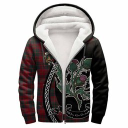 ScotsTee Shop Scottish MacDonald (McDonald) of Glencoe Family Crest Tartan Hoodie Alba Thistle Inspired