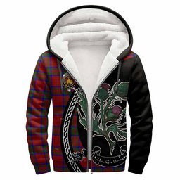 ScotsTee Shop Scottish MacGilvery (McGilvery) Family Crest Tartan Hoodie Alba Thistle Inspired