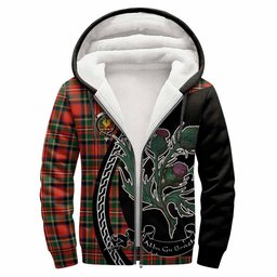 ScotsTee Shop Scottish Lyle Family Crest Tartan Hoodie Alba Thistle Inspired