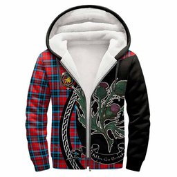 ScotsTee Shop Scottish MacTavish (McTavish) Family Crest Tartan Hoodie Alba Thistle Inspired