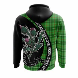 ScotsTee Shop Scottish Galloway Family Crest Tartan Hoodie Alba Thistle Inspired