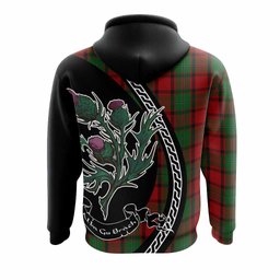 ScotsTee Shop Scottish MacPhail (McPhail) Family Crest Tartan Hoodie Alba Thistle Inspired