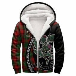 ScotsTee Shop Scottish MacPhail (McPhail) Family Crest Tartan Hoodie Alba Thistle Inspired