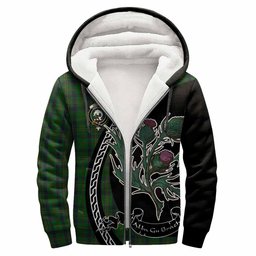 ScotsTee Shop Scottish Kennedy Family Crest Tartan Hoodie Alba Thistle Inspired