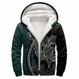 ScotsTee Shop Scottish Lamont Family Crest Tartan Hoodie Alba Thistle Inspired