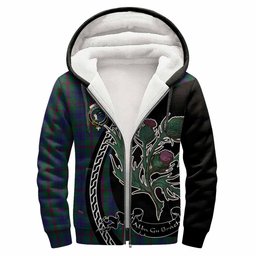 ScotsTee Shop Scottish Laurie Family Crest Tartan Hoodie Alba Thistle Inspired