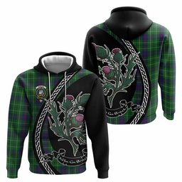 ScotsTee Shop Scottish Duncan Family Crest Tartan Hoodie Alba Thistle Inspired