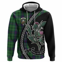 ScotsTee Shop Scottish Duncan Family Crest Tartan Hoodie Alba Thistle Inspired