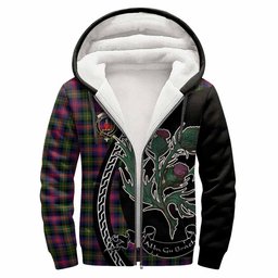 ScotsTee Shop Scottish Logan Family Crest Tartan Hoodie Alba Thistle Inspired