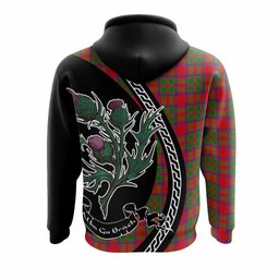 ScotsTee Shop Scottish MacKintosh (McKintosh) Family Crest Tartan Hoodie Alba Thistle Inspired