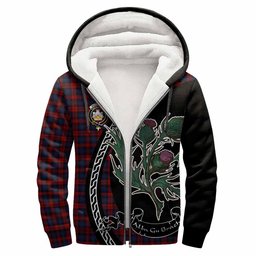 ScotsTee Shop Scottish MacLachlan (McLachlan) Family Crest Tartan Hoodie Alba Thistle Inspired