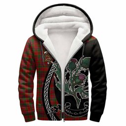 ScotsTee Shop Scottish Munro (Monroe) Family Crest Tartan Hoodie Alba Thistle Inspired
