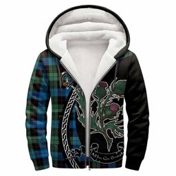 ScotsTee Shop Scottish Guthrie Family Crest Tartan Hoodie Alba Thistle Inspired