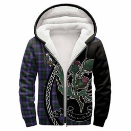ScotsTee Shop Scottish Hunter (Hunterston) Family Crest Tartan Hoodie Alba Thistle Inspired