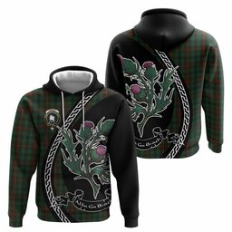 ScotsTee Shop Scottish Tennant Family Crest Tartan Hoodie Alba Thistle Inspired