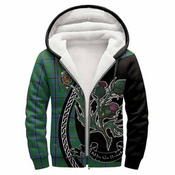 ScotsTee Shop Scottish Snodgrass Family Crest Tartan Hoodie Alba Thistle Inspired