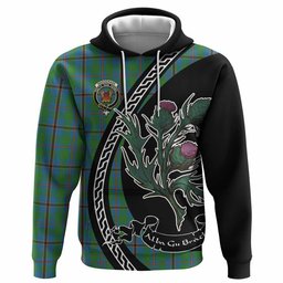 ScotsTee Shop Scottish Snodgrass Family Crest Tartan Hoodie Alba Thistle Inspired