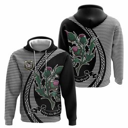 ScotsTee Shop Scottish Shepherd Family Crest Tartan Hoodie Alba Thistle Inspired