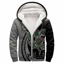 ScotsTee Shop Scottish Shepherd Family Crest Tartan Hoodie Alba Thistle Inspired
