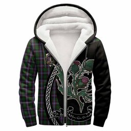 ScotsTee Shop Scottish Russell Family Crest Tartan Hoodie Alba Thistle Inspired