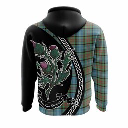 ScotsTee Shop Scottish Paisley Family Crest Tartan Hoodie Alba Thistle Inspired
