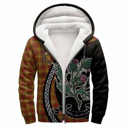 ScotsTee Shop Scottish Scrymgeour Family Crest Tartan Hoodie Alba Thistle Inspired