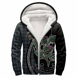 ScotsTee Shop Scottish Stephenson (Stevenson) Family Crest Tartan Hoodie Alba Thistle Inspired