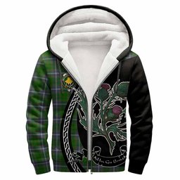 ScotsTee Shop Scottish Pringle Family Crest Tartan Hoodie Alba Thistle Inspired